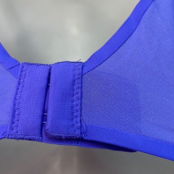 Aerie Smoothez Balconette Mesh unlined purple Demi bra NWT - Picture 9 of 12